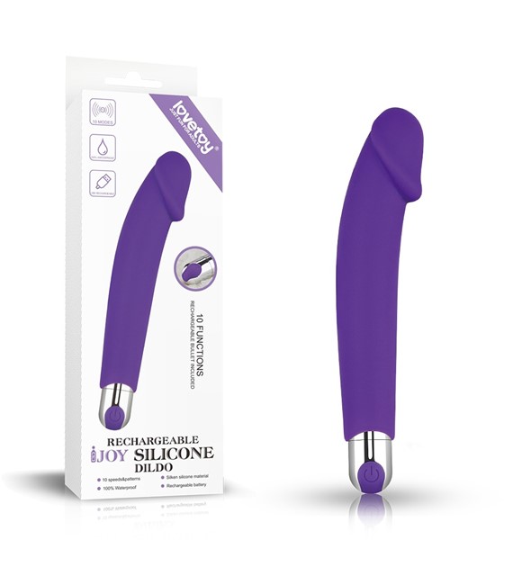 WIBRATOR RECHARGEABLE IJOY SILICONE DILDO