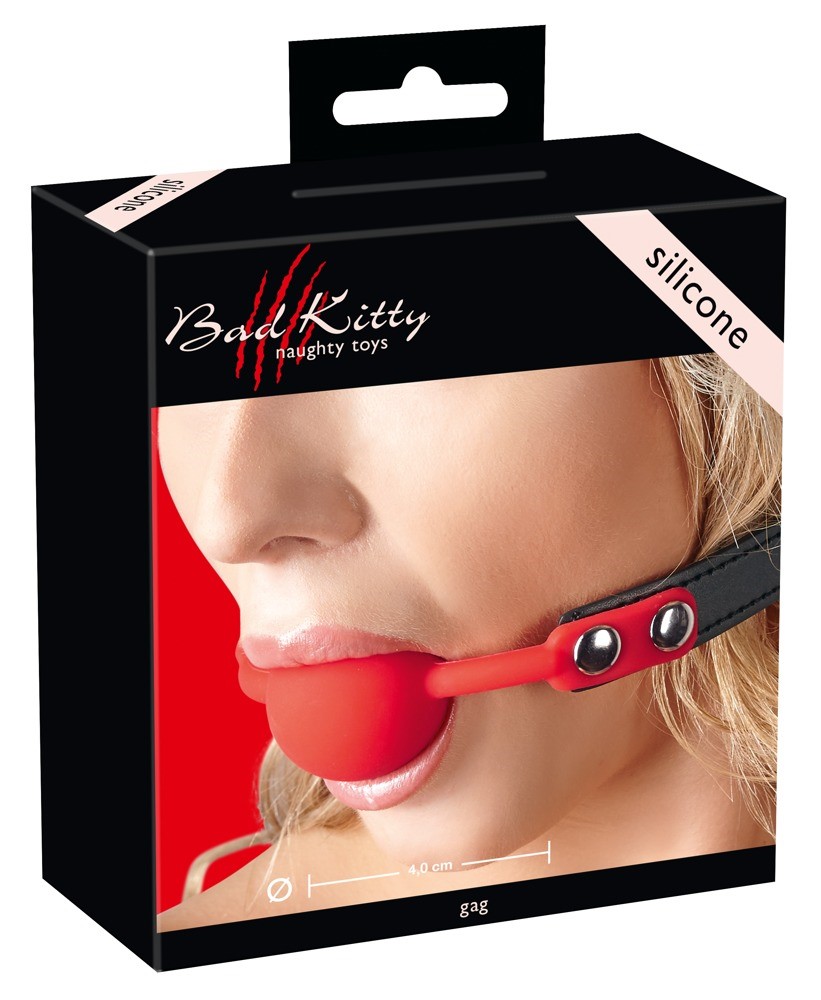 KNEBEL RED GAG SILICONE