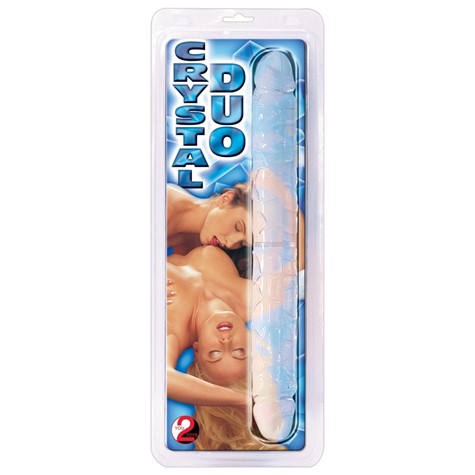 DILDO CRYSTAL DUO DOUBLE-DONG