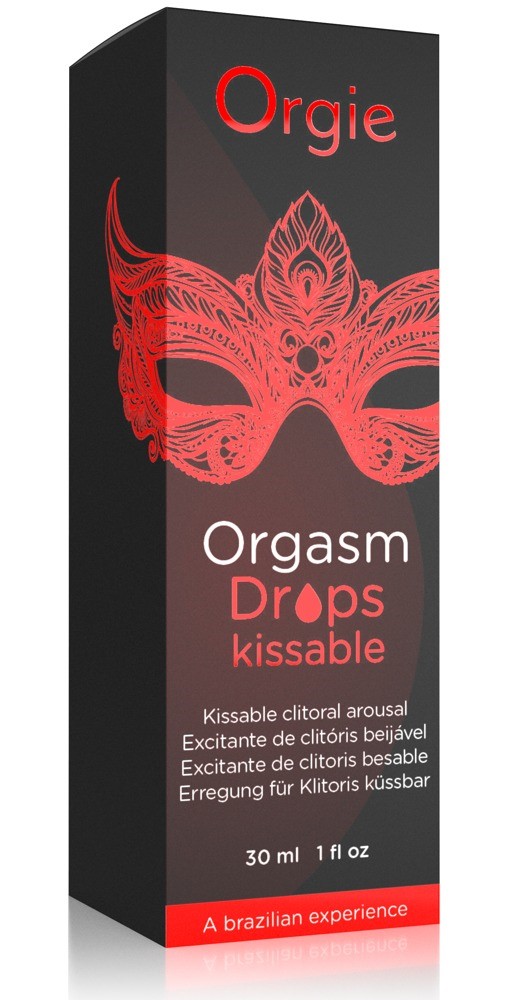 KROPLE ORGASM DROPS KISSABLE - 30 ML